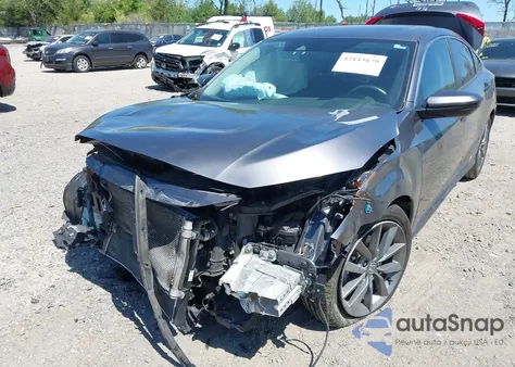2019 Honda Civic Ex from USA, damaged, VIN JHMFC1F35KX010508